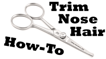 Gorillakilla on Nose Hair Grooming, How to Trim Your Nose Hair!