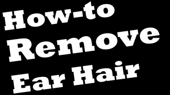 Gorillakilla Grooming Hacks 101, Men's Round Tip Tweezers, How to Remove Ear Hair!