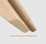Titanium non-allergenic tweezers