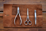 Dopp Kit with Leather Tool Roll
