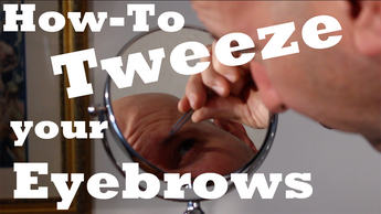 Gorillakilla Grooming Hacks 101, Men's Eyebrows, How to Tweeze Eyebrows